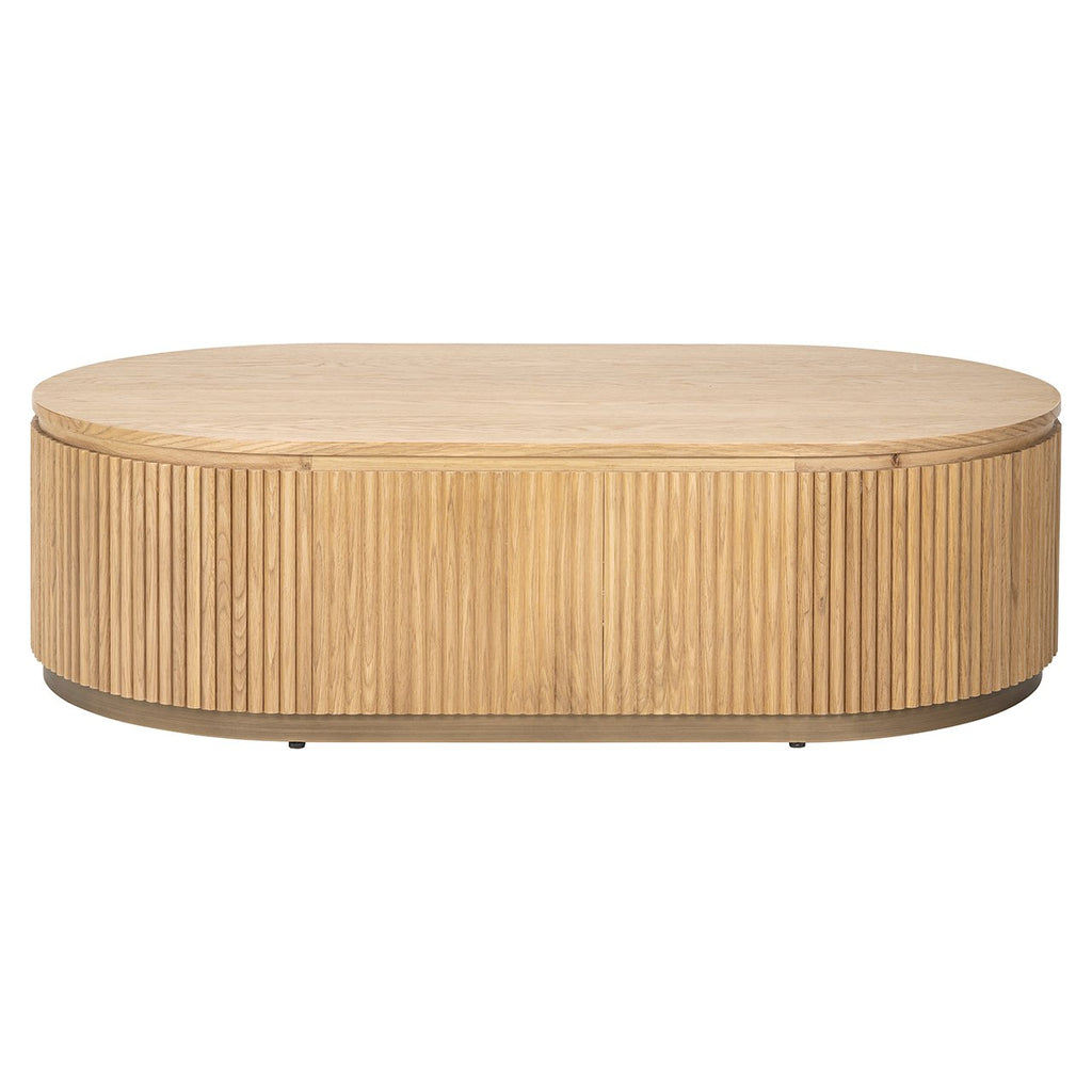 Salontafel Belfort capsule (Natural oak)