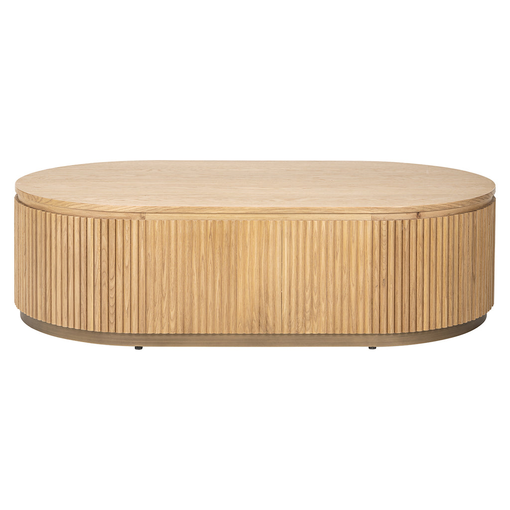 Salontafel Belfort capsule (Natural oak)