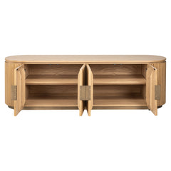 TV-meubel Belfort 4-deurs (Natural oak)