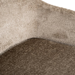 Draaistoel Marlon taupe chenille (Bergen 104 taupe chenille)