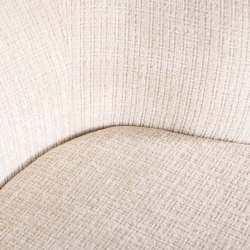 Draaistoel Cheyenne beige chenille (Niagara 902 beige)