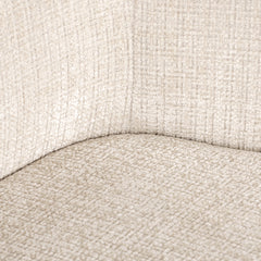 Draaistoel met arm Dakota beige chenille (Niagara 902 beige)