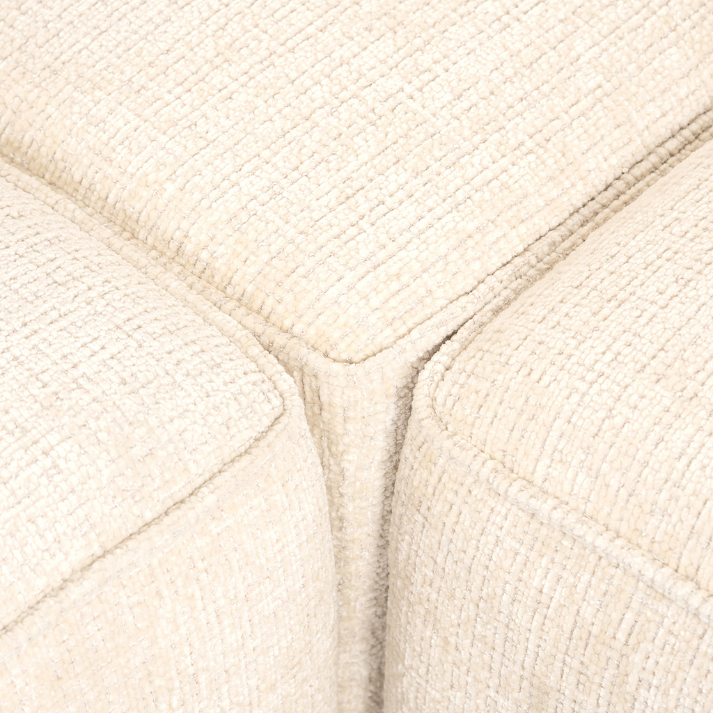 Hoekbank Lusso beige chenille (Niagara 902 beige)