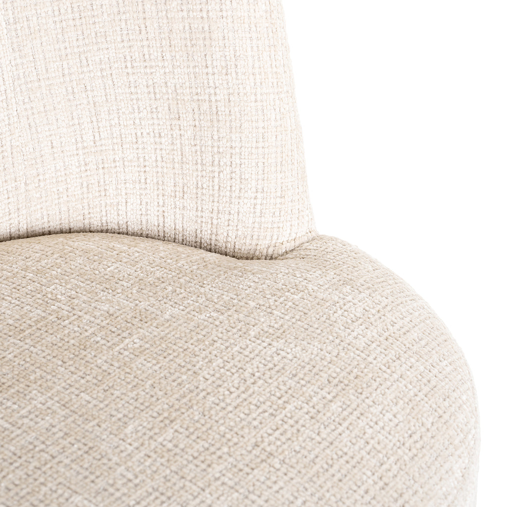 Stoel Stella beige chenille fire retardant (Niagara 902 beige)