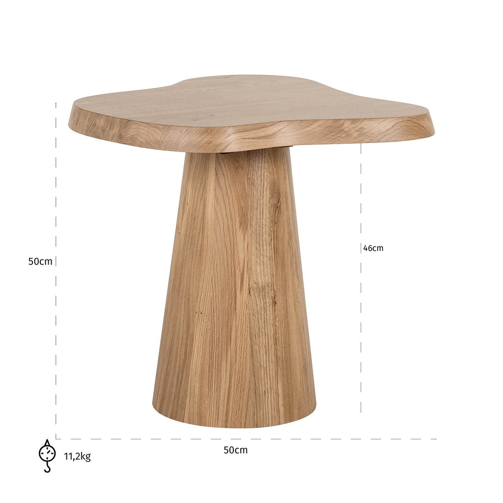 Bijzettafel Riva (Natural oak)