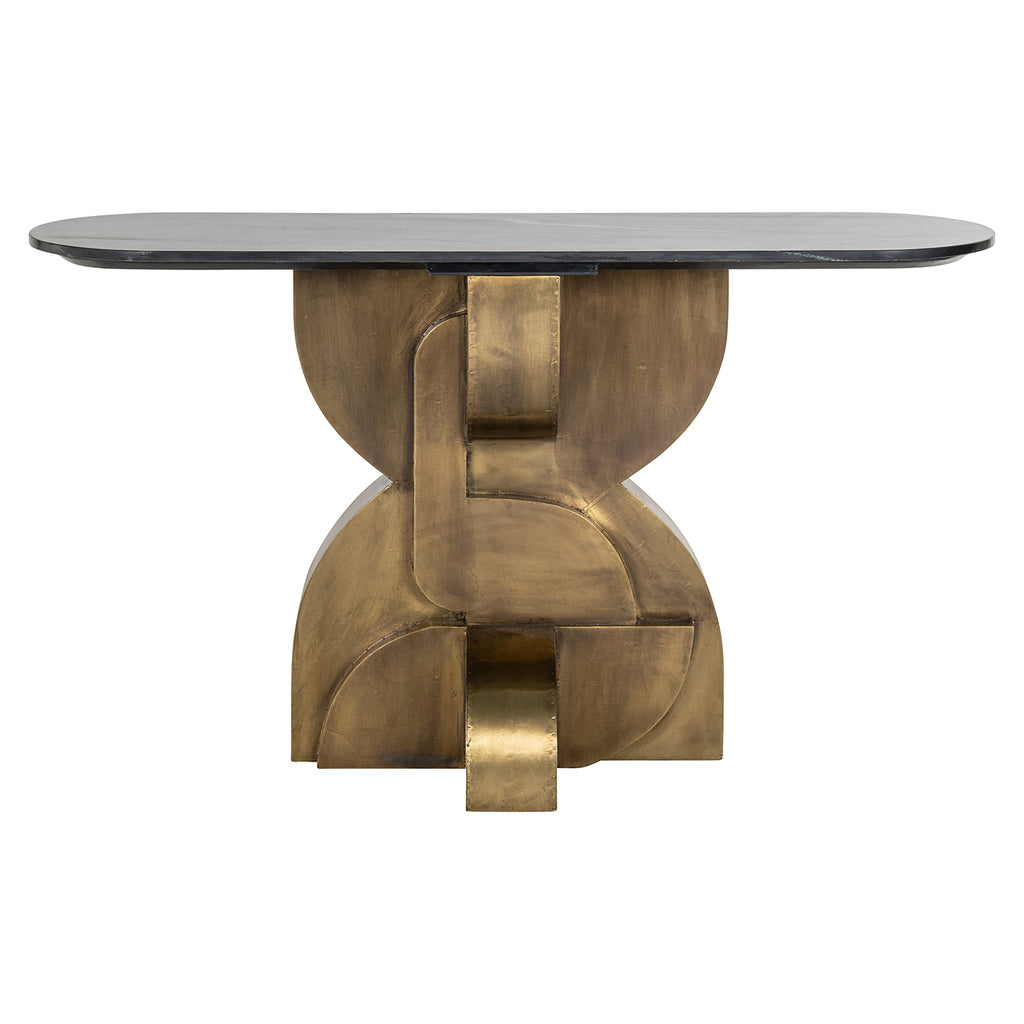 Wandtafel Maddox (Black/gold)