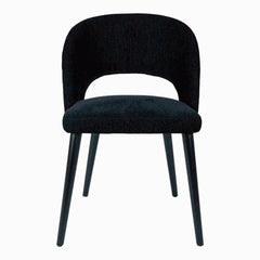 Abierto Black 102200 nanci fabric dining chair