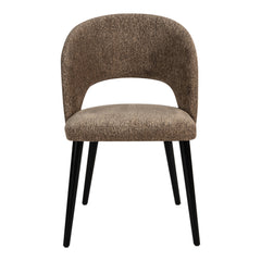 Abierto Taupe 9804 nanci fabric dining chair