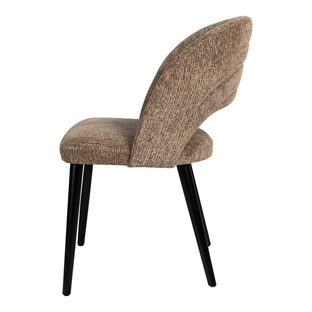 Abierto Taupe 9804 nanci fabric dining chair