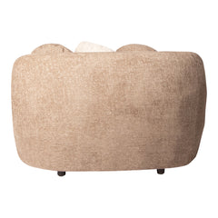 Aphrodite Taupe loveseat legacy 3 mink fabric