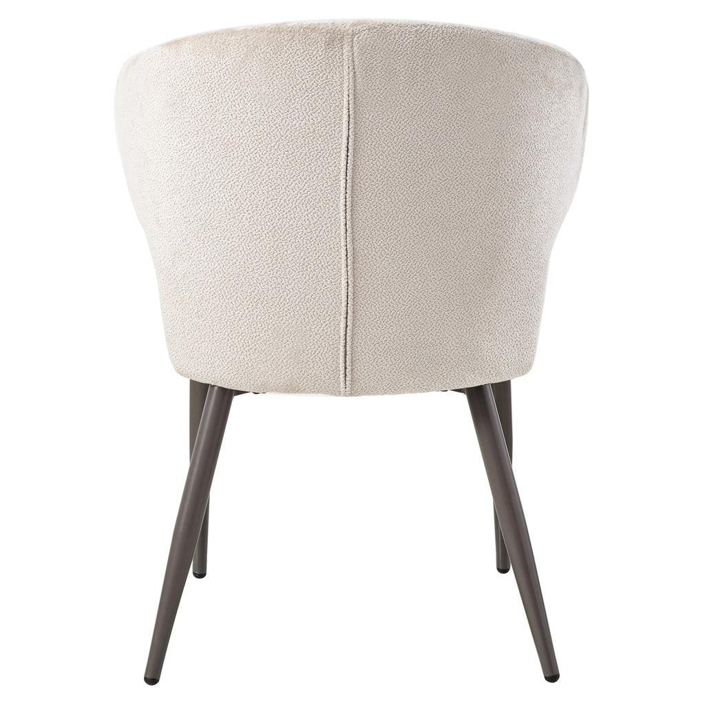 Ares Beige dining chair aphrodite 3 clay leg