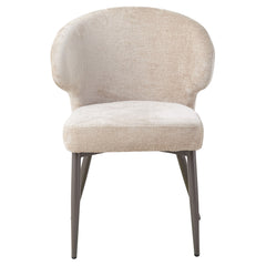 Ares Beige dining chair aphrodite 3 clay leg