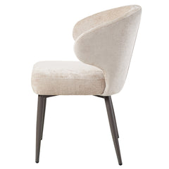 Ares Beige dining chair aphrodite 3 clay leg