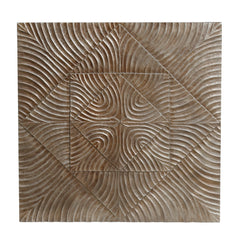 Azyz Silver MDF wallpanel carved square L