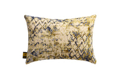 Becca Green cotton velvet cushion antique L