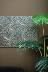 Bessy Black MDF wall panel illusion turns rectangl