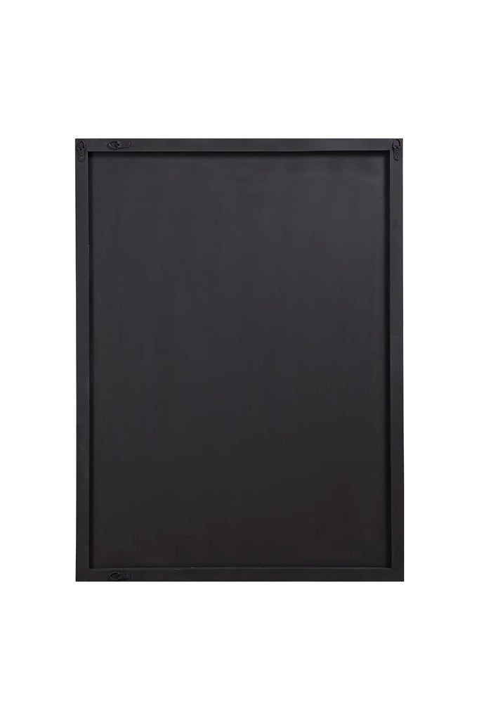 Bessy Black MDF wall panel illusion turns rectangl