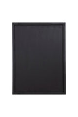 Bessy Black MDF wall panel illusion turns rectangl