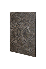 Bessy Black MDF wall panel illusion turns rectangl