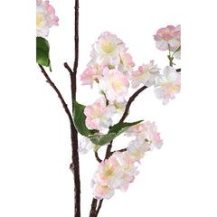 Blossom Flower cream pink cherry blossom spray