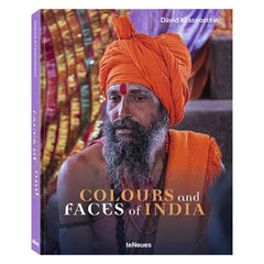 Boek Colours and Faces of India, David Krasnostein