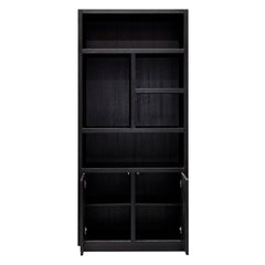 Boekenkast Oakura 2-deuren (Black)