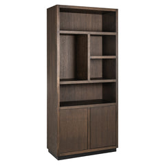 Boekenkast Oakura 2-deuren (Brown)