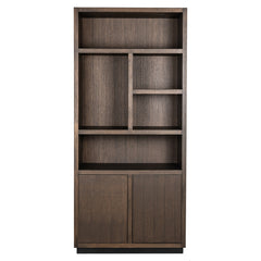 Boekenkast Oakura 2-deuren (Brown)