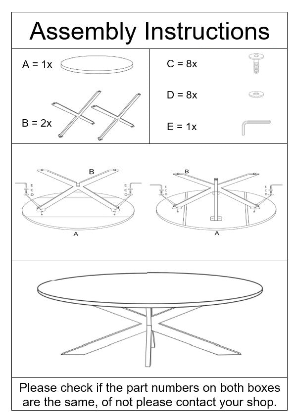 Brix Sturdy Oval 160cm