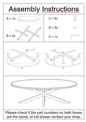 Brix Sturdy Oval 180cm