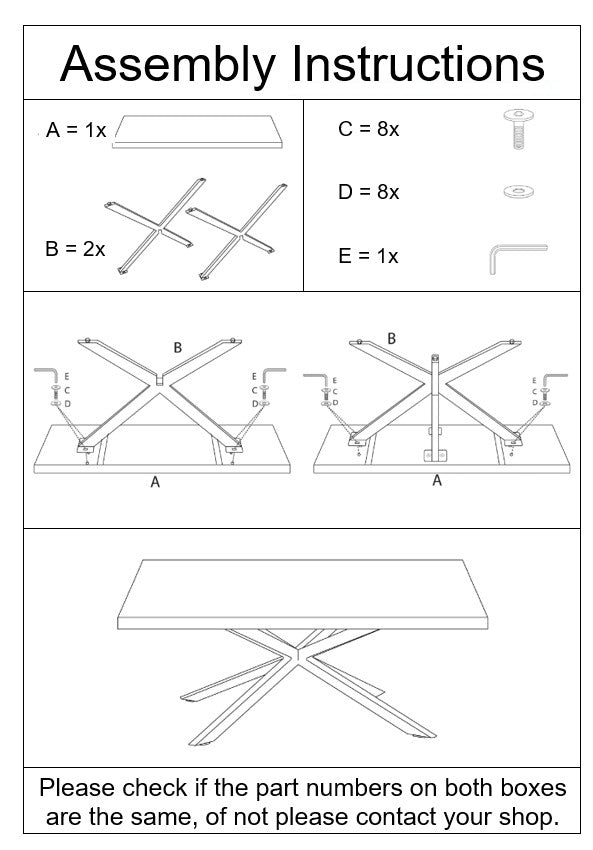 Brix Sturdy Spider 180 cm