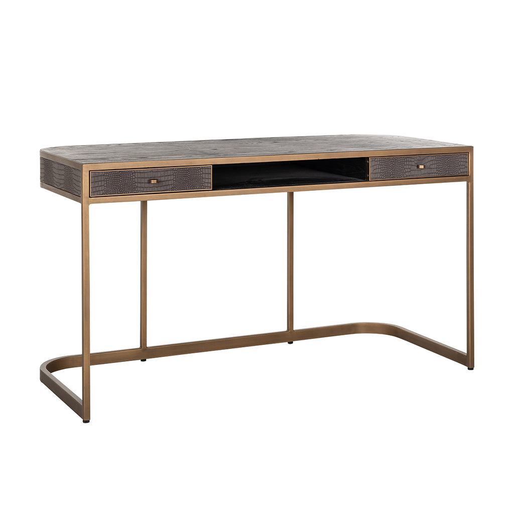 Bureau Classio 2-laden  (Brushed Gold)