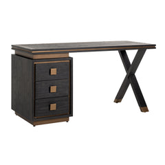 Bureau Hunter 3-laden  (Black rustic)