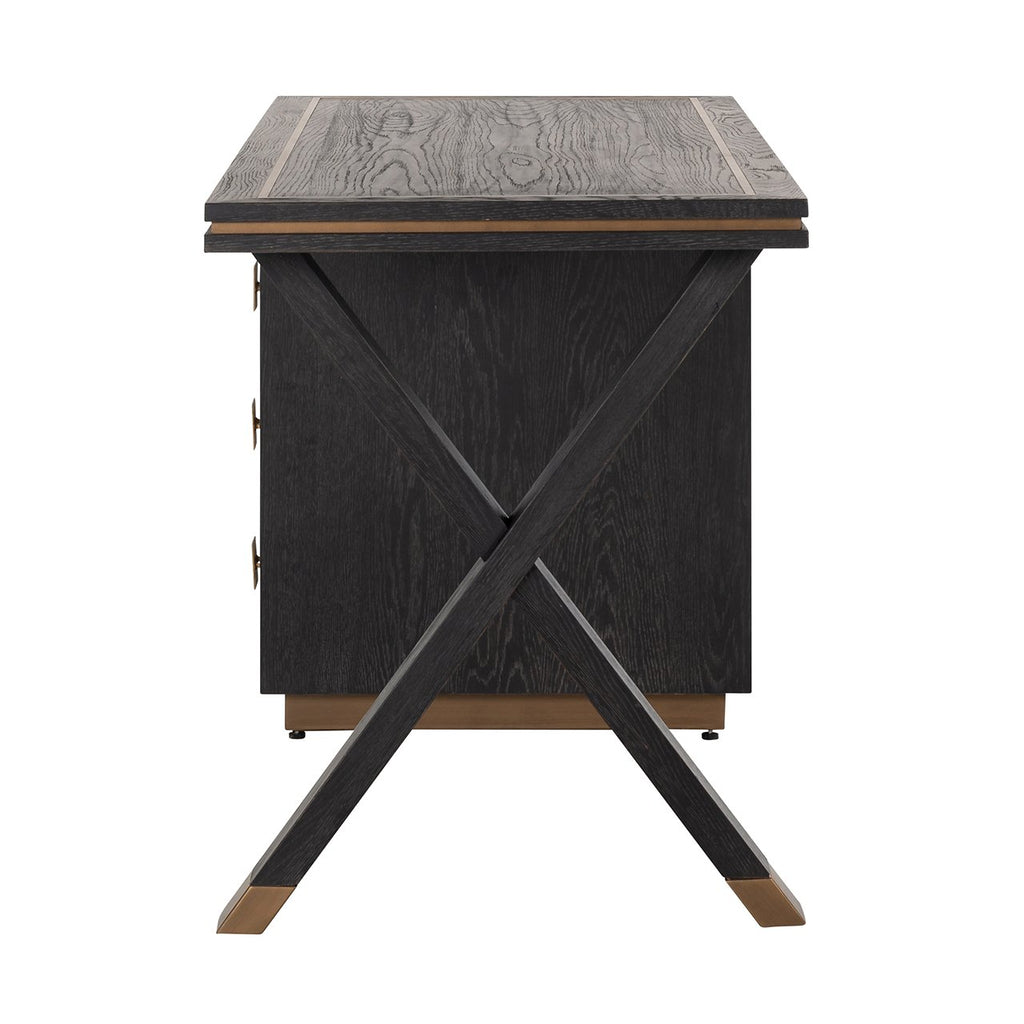 Bureau Hunter 3-laden  (Black rustic)