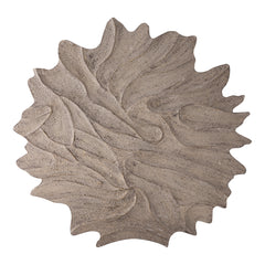 Ceanna Brown MDF wall panel wavy round L