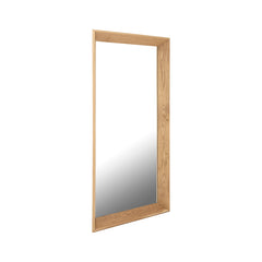 Chevar Natural oak wood mirror rectangle L