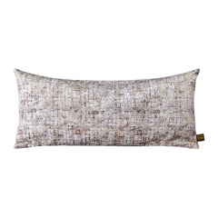 Curt Cream velvet rect cushion square print