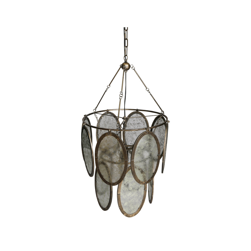 PTMD Dairen Goud hanglamp cirkels rond