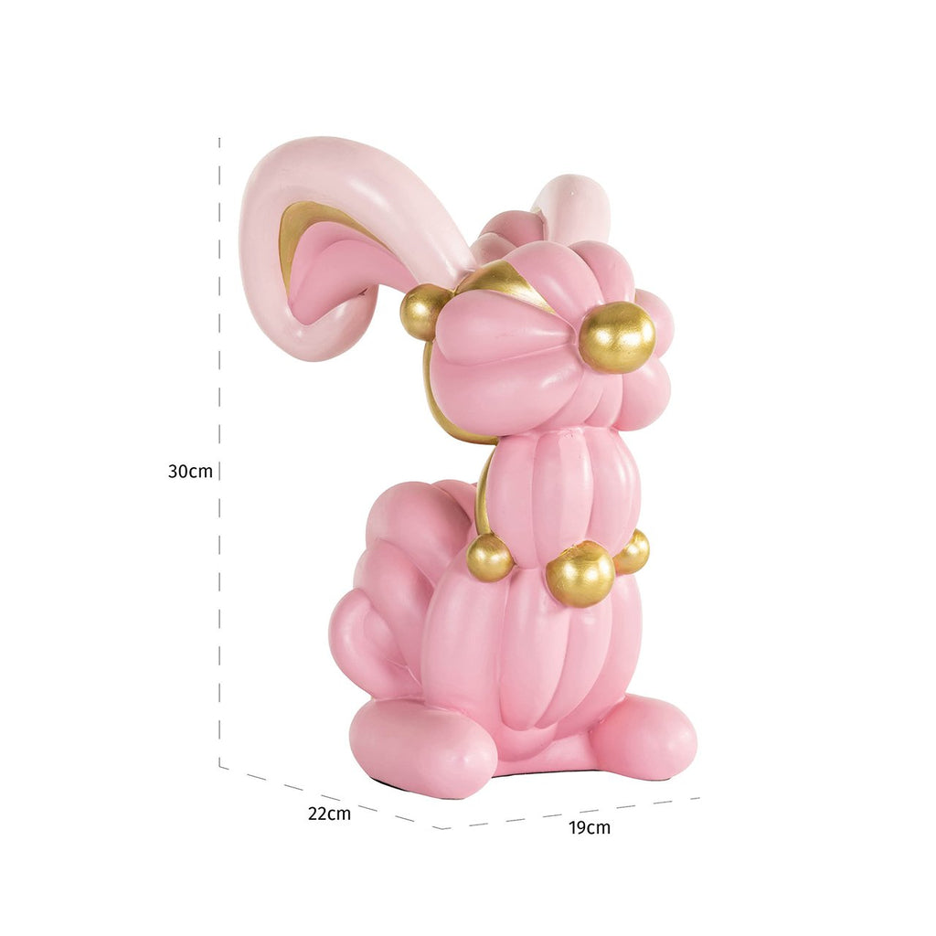 Deco object Rabbit (Pink)