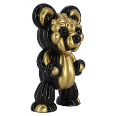 Deco object Silly (Black/gold)