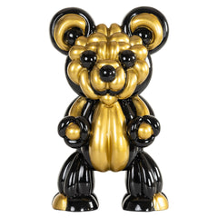 Deco object Silly (Black/gold)