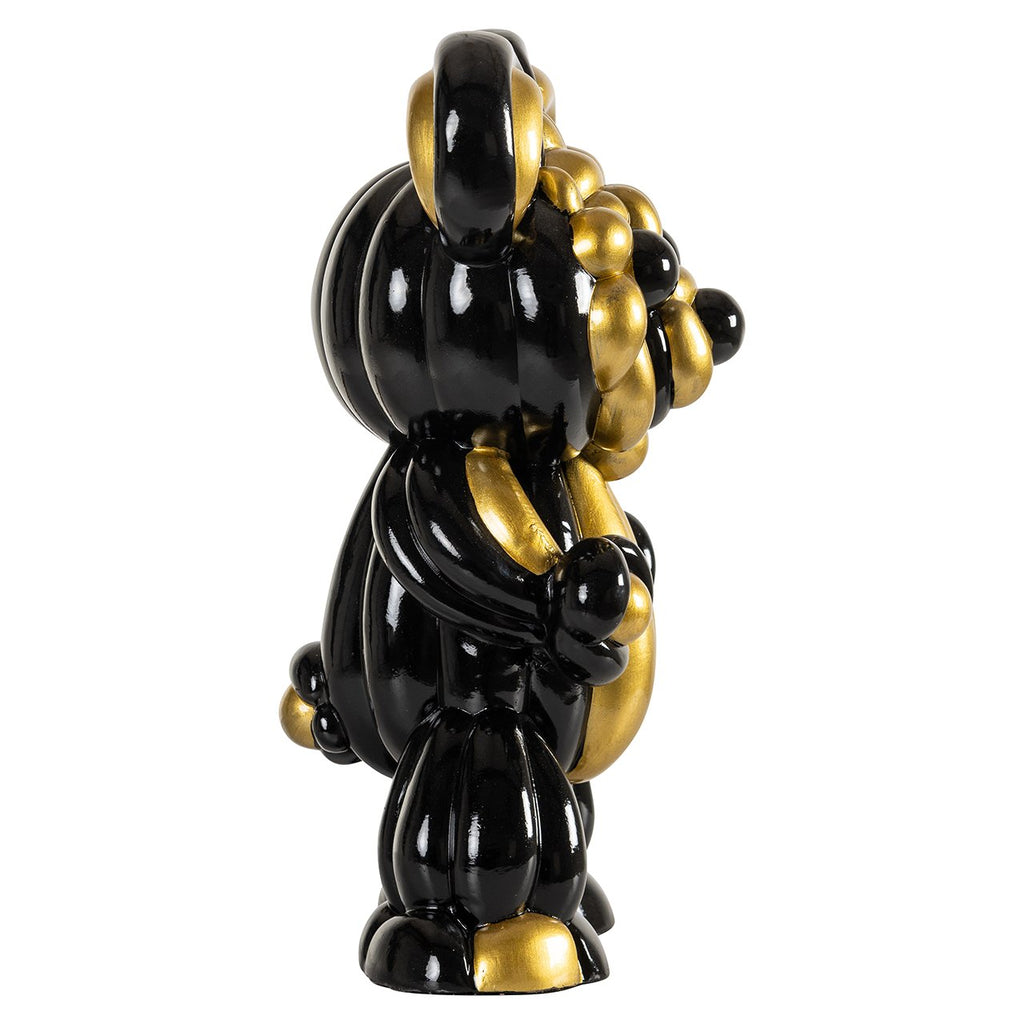 Deco object Silly (Black/gold)