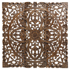 Delah Gold MDF carved wall panel 3 rect pieces L