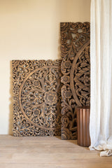 Delah Gold MDF carved wall panel 3 rect pieces L