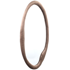 Don Brown velvet mirror organic oval L