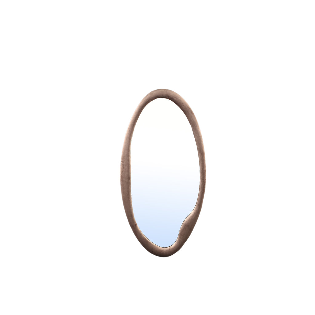 Don Brown velvet mirror organic oval S