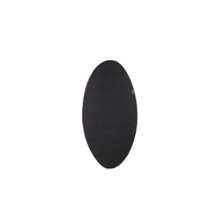 Don Burghundy velvet mirror organic oval S