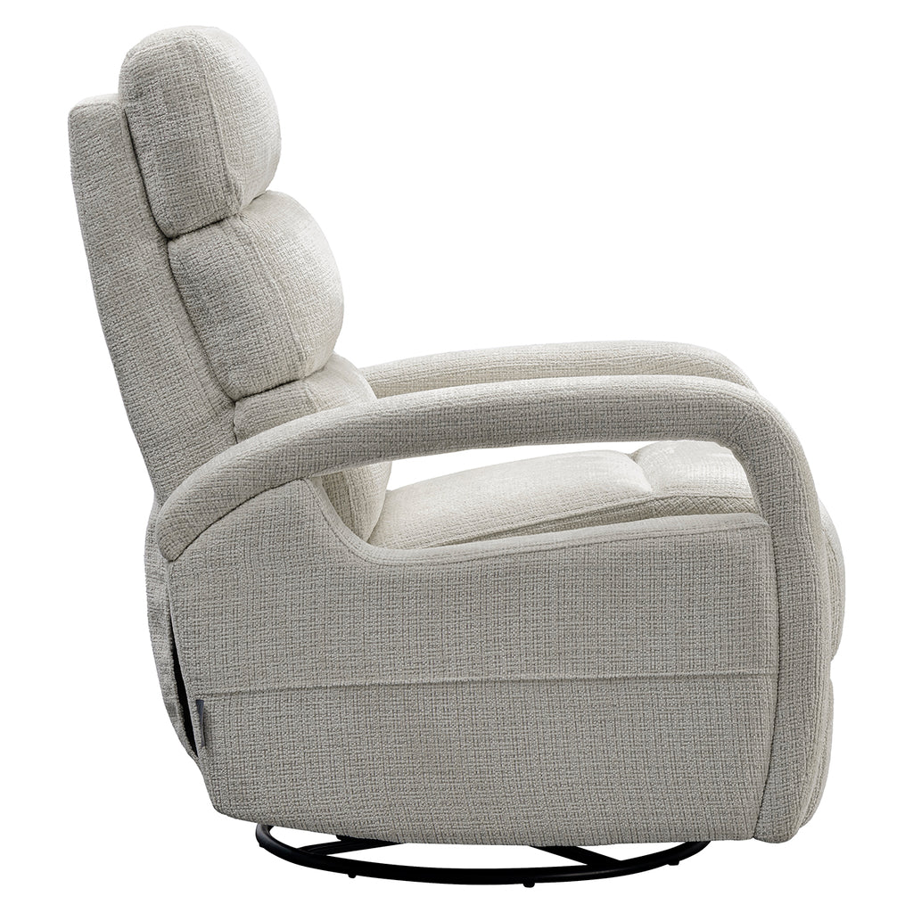 Draaifauteuil Denvi beige chenille (Niagara 902 beige)