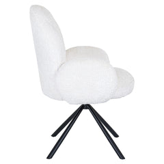 Draaifauteuil Jolie white sheep (Sheep 02 white)