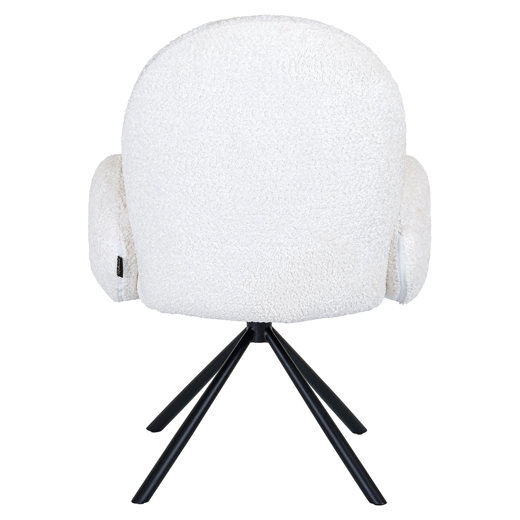 Draaifauteuil Jolie white sheep (Sheep 02 white)